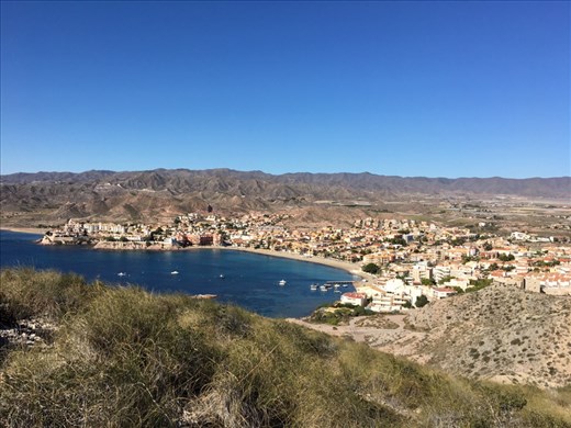 View from hill overlooking Calabardina