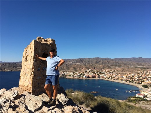 View from hill at Calabardina