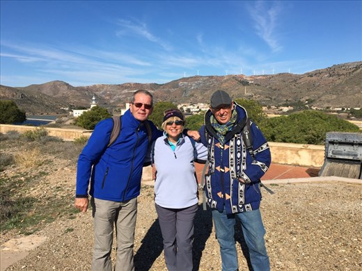 Walk to the guns at Cartagena with Willy and Herman