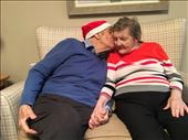Mum and Dad sharing a Christmas kiss : by thewanderingwaterfields, Views[184]