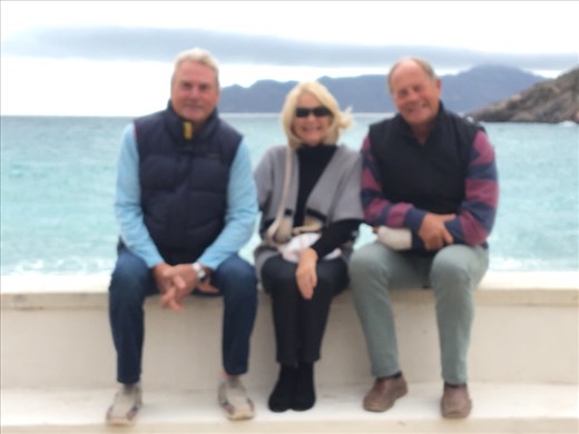 El Portus with Phil and Catherine 