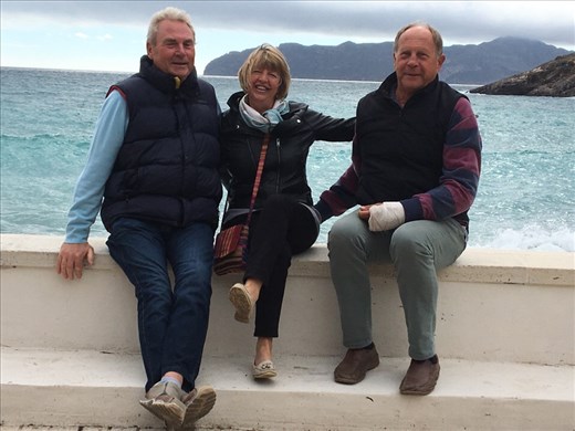 El Portus with Phil and Catherine 