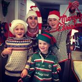 Christmas grandchildren with their cousin : by thewanderingwaterfields, Views[219]