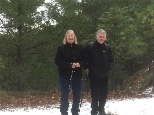 Sierra Espuna with Penny and Dennis