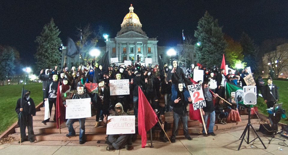 Million Mask March In Denver