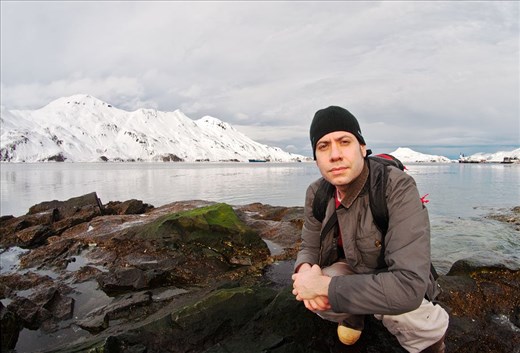 Rob Hurlbut at the Bering Sea