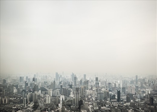 From the top of the highest skyline, the biggest city of China: the temple of the new modernity. Shanghai.