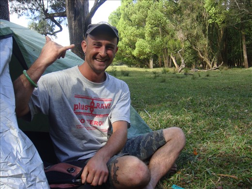 Marco, Italian guy I camped with.