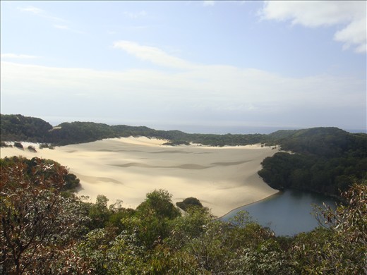 Lake Wabby lookout, FI