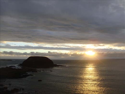 Sunset at The Knobbies