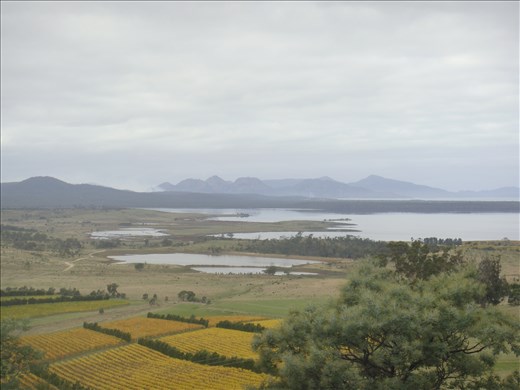 Great Oyster Bay, Freycinet NP in the background
