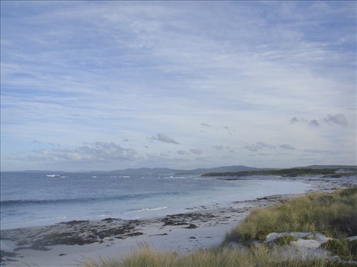 Overlooking Bay of Fires