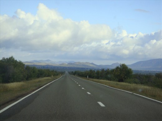 Driving south from the Flinders Ranges