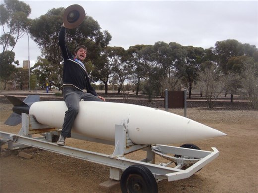 Doing a Dr. Strangelove, Woomera