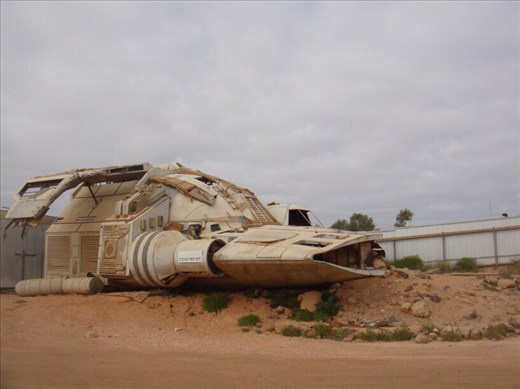 Leftover from Star Wars set, Coober Pedy