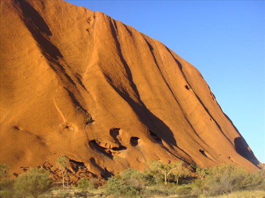 It is no smooth boulder at all