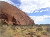 Uluru's almost pink at mid-day: by thomasz, Views[115]