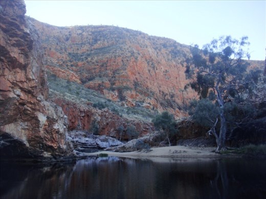 Waterhole in Ormiston Gorge, West MacDonnall Ranges