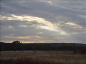 Strangely lit up clouds, Great Northern Highway, WA: by thomasz, Views[235]
