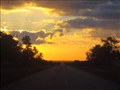 Sunset on the Great Northern Highway, WA: by thomasz, Views[236]