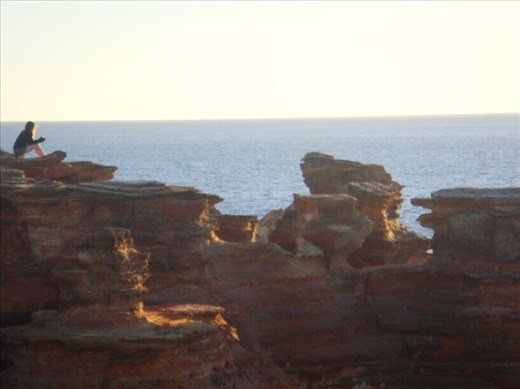 Waiting for the sun to set, Gantheaume Point, Broome, WA