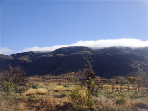 It's clearing up, Karijini NP, WA