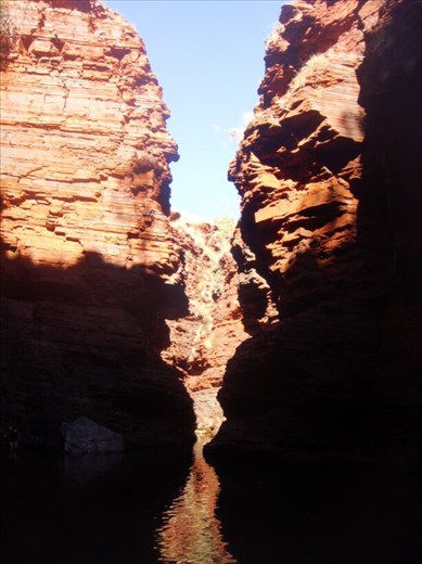 More awesomeness ahead, Weano Gorge, Karijini NP, WA