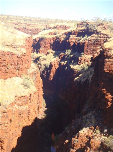Oxer lookout, where gorges meet, Karijini NP, WA