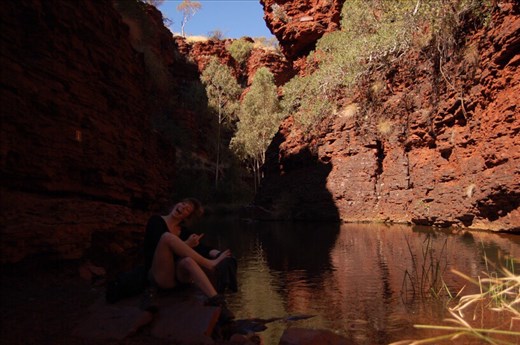 Hello! Fuck you!, Weano Gorge, Karijini NP, WA