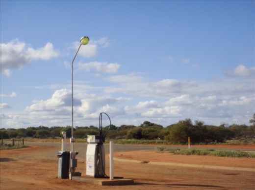 Lonely pump, Great Northern Highway, WA