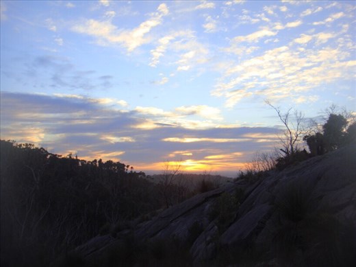 Sunrise on Mt. Chudalup, D'Entrecasteaux NP, WA