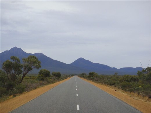 Entering Stirling Range NP, WA