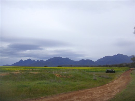 Camping spot near Stirling Range NP, WA