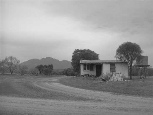 Abandoned farmhouse near Stirling Ranges, WA