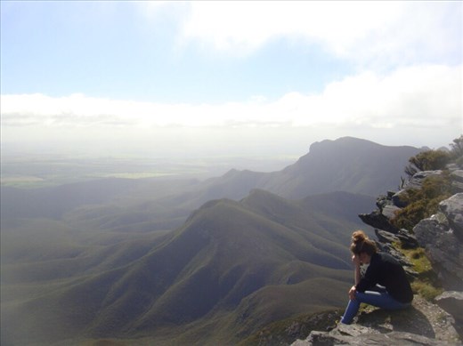 Touching the void, Bluff Knoll, Stirling Range NP, WA