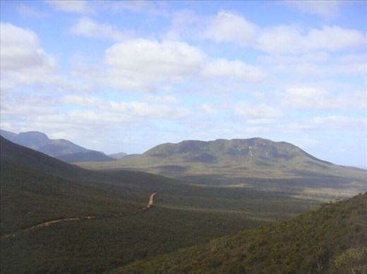 Winding road, Stirling Range NP, WA