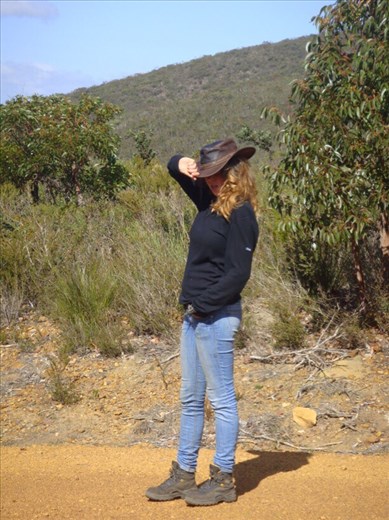 My sister got a hat, Stirling Range NP, WA