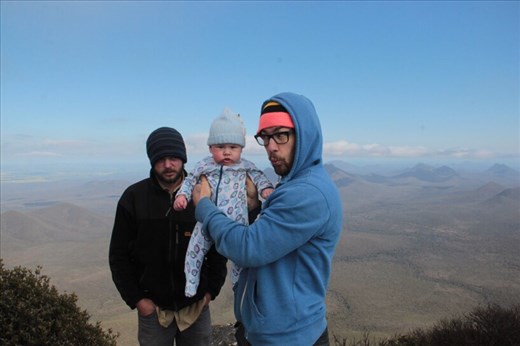 The boys, Toolbrunup Peak, Stirling Range NP, WA