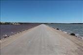 Two different colors of water, road to Cactus Beach, SA: by thomasz, Views[185]