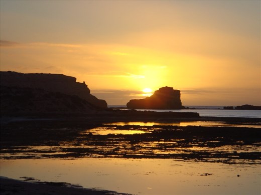 Sunset @ Tractor Beach, SA