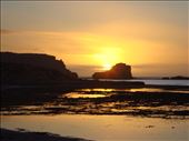 Sunset @ Tractor Beach, SA: by thomasz, Views[231]