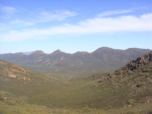 In Wilpena Pound, Flinders Ranges NP, SA