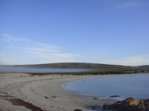 Misty morning, Lipson Cove, SA