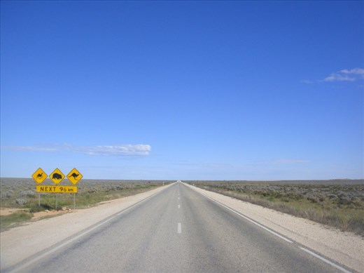 Crossing the Nullarbor Plain, Eyre Hwy, SA