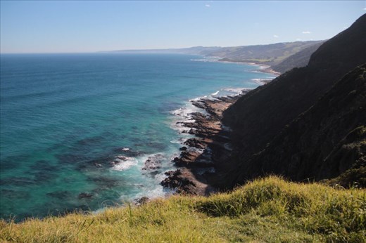 Coastline of the Great Ocean Road, Vic