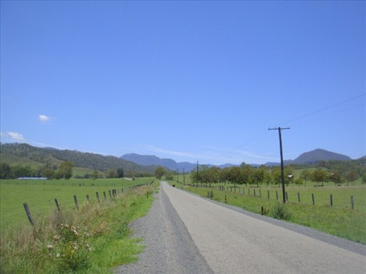 En route to Lamington NP, QLD