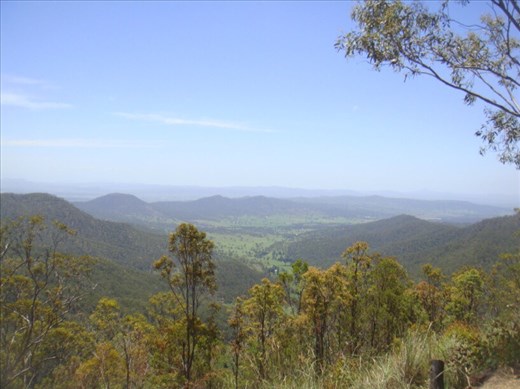 Entering Lamington NP, QLD