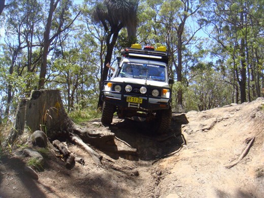 We went the unconventional way, Lamington NP, QLD