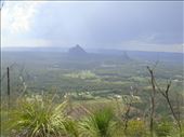 Glasshouse mountains, on Mt. Tibrogargan, QLD: by thomasz, Views[214]