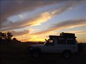Sunset near Rolleston, QLD: by thomasz, Views[195]